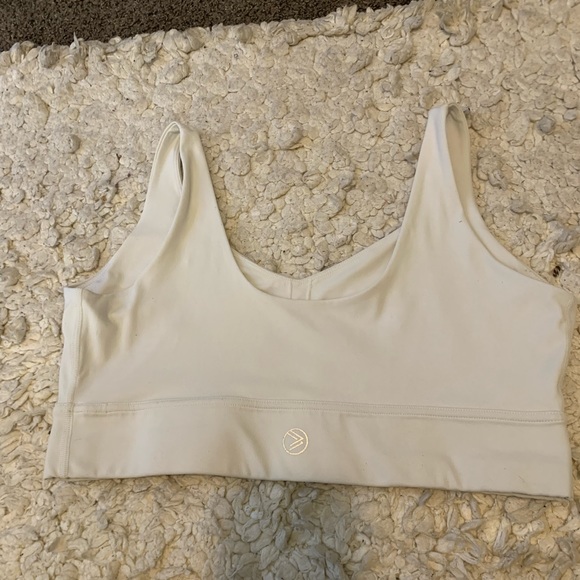Savvi Lifestyle Co Tundra Sports Bra Light Purple & Cream White 2XL fits like XL - Picture 5 of 7